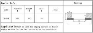 CE3 polishing wheel
